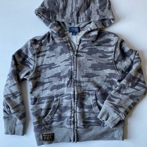 Polo Ralph Lauren grey camo sweatshirt